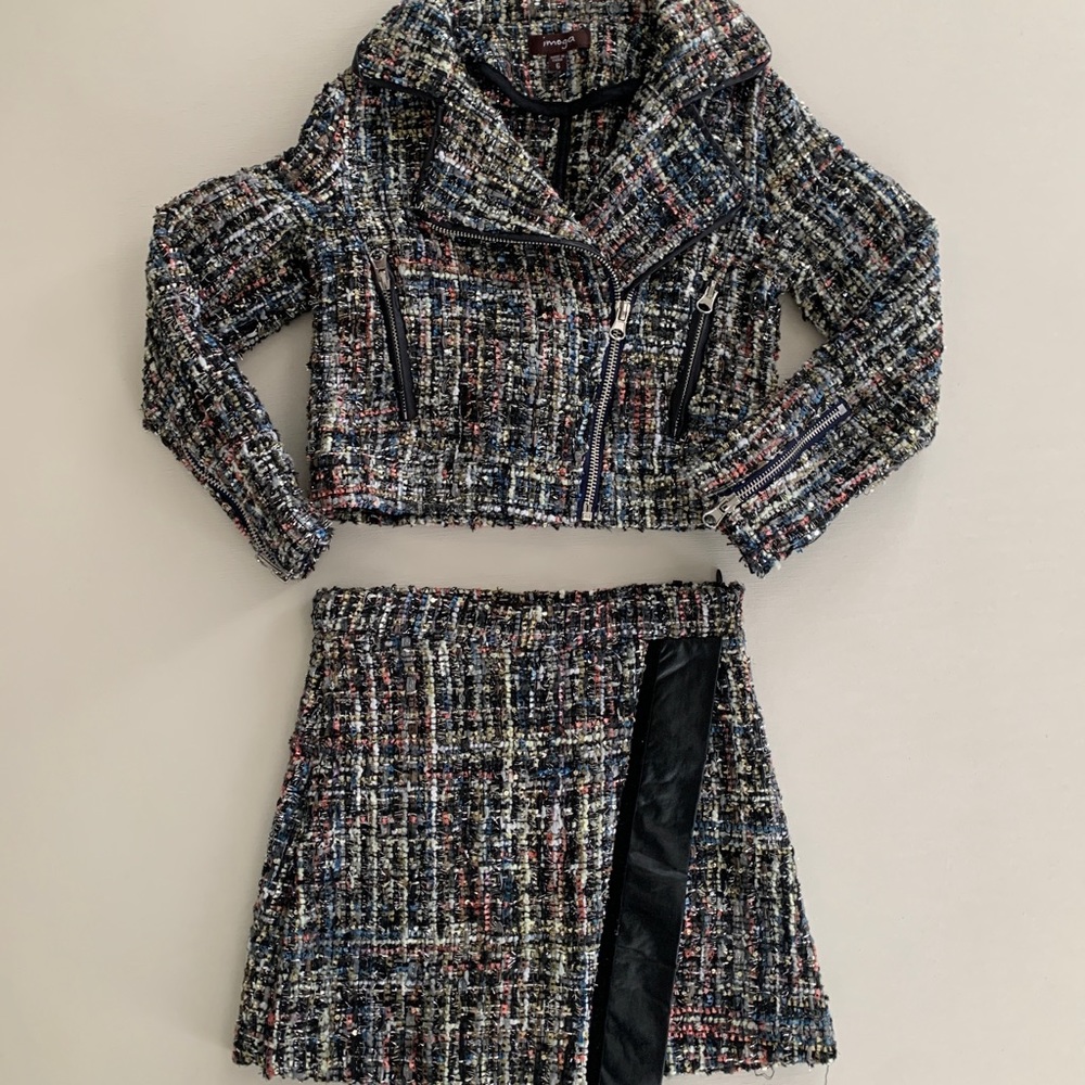 Girls Imoga tweed suit (size 6)